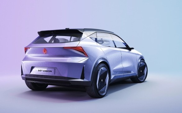 FOTO Renault a prezentat un nou concept-car - H1st Vision