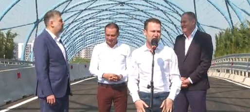 VIDEO Noul pasaj rutier suprateran din zona Autostrăzii Soarelui a fost deschis
