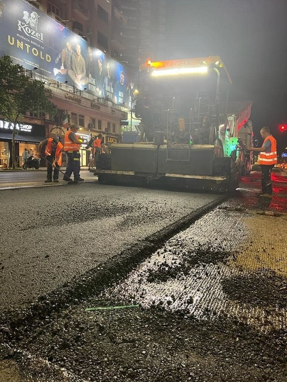 FOTO Bulevardul Magheru a intrat în reparații