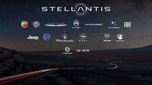 Stellantis a vândut peste 3 milioane de autoturisme în prima jumătate de an. Fiat, cel mai vândut brand al grupului