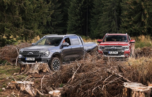 FOTO & VIDEO TEST DRIVE Ford Bronco versus Ford Ranger: cel mai nou off-roader din Europa a ajuns în România