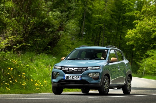 Dacia Spring, a treia cea mai bine vândută mașină electrică pe piața din Franța
