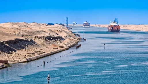 OMC: Livrările de grâu prin Canalul Suez s-au prăbușit din cauza atacurilor din Marea Roșie
