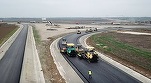 VIDEO Imagini aeriene după inspecția neanunțată a autorităților pe Autostrada Bucureștiului. Cum se lucrează acum