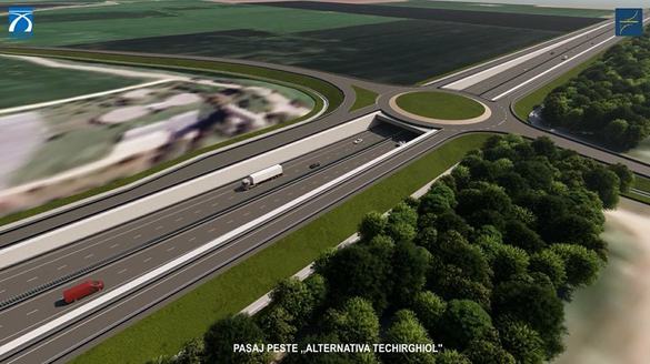 FOTO Start pentru o nouă autostradă. Vor fi plantate 85 hectare de perdele forestiere