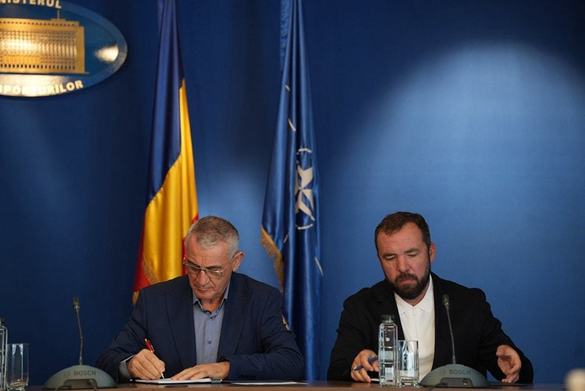 FOTO România a semnat pentru primul tronson de autostradă construit de ucraineni
