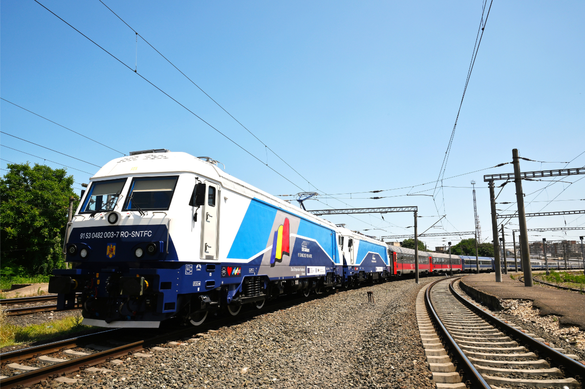FOTO RELOC Craiova a testat încă două locomotive modernizate cu fonduri din PNRR