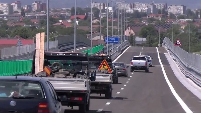 ANUNȚ VIDEO&FOTO Pasaj deschis pentru acces la Autostrada Ford