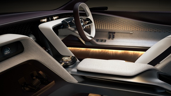 FOTO Conceptul electric de lux Bentley EXP 15 testează reacția pieței la un segment abordat până acum de chinezi