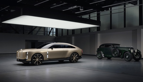 FOTO Conceptul electric de lux Bentley EXP 15 testează reacția pieței la un segment abordat până acum de chinezi