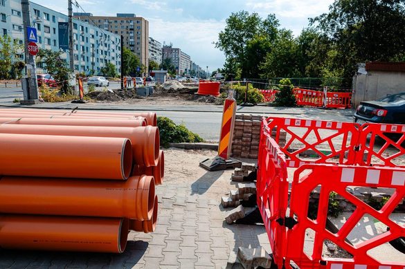 FOTO ANUNȚ Modernizarea uneia dintre cele mai importante artere din sud-vestul Capitalei