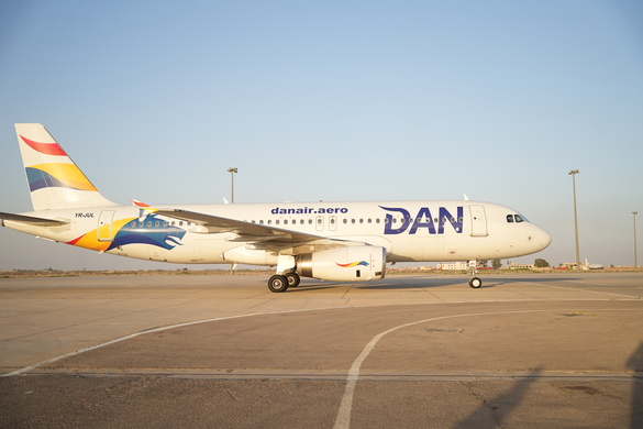 FOTO Dan Air introduce zboruri regulate spre un nou oraș din Siria și continuă extinderea