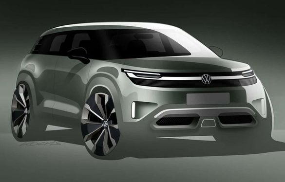 Volkswagen lansează primele imagini cu viitorul SUV electric, accesibil FOTO