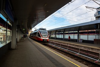 Trenul de noapte între Viena și Paris, oprit