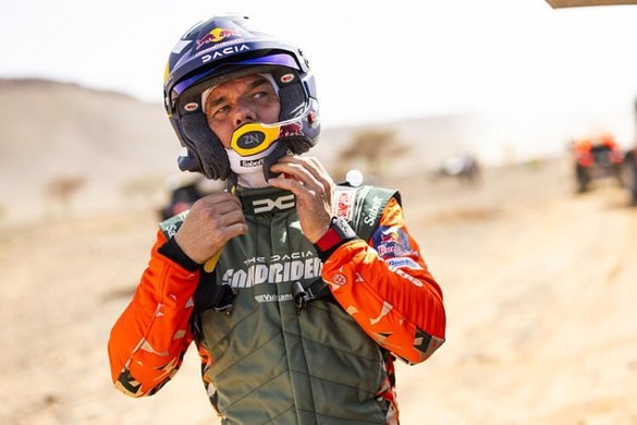 FOTO Victorie remarcabilă a lui Sebastien Loeb cu Dacia Sandrider, în prima etapă a Raliului Marocului