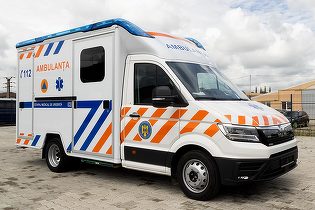 Deltamed livrează 121 de ambulanțe către IGSU FOTO