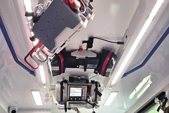 Deltamed livrează 121 de ambulanțe către IGSU FOTO