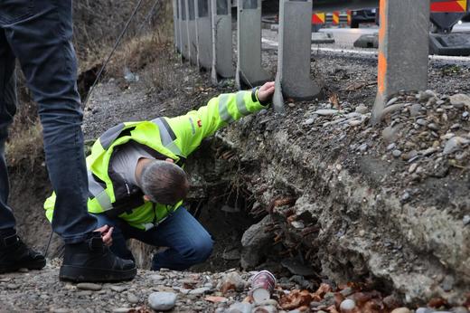 Surpare de teren pe DN1 Comarnic. Autorități în inspecție FOTO