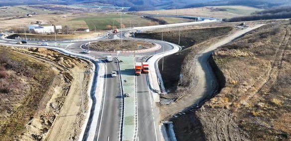 Chinezii deschid primul drum construit de ei în România VIDEO