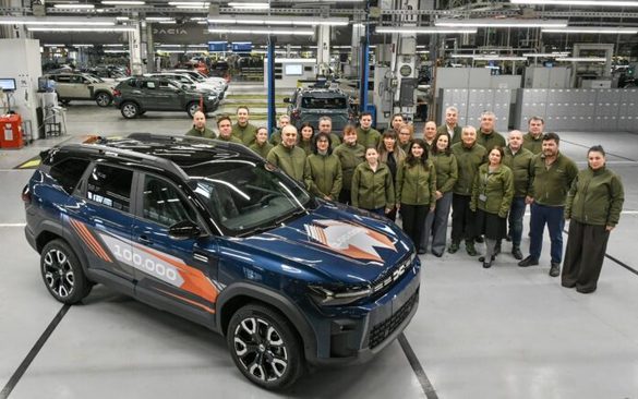 FOTO Record Dacia - Uzina de la Mioveni a produs Dacia Bigster cu numărul 100.000