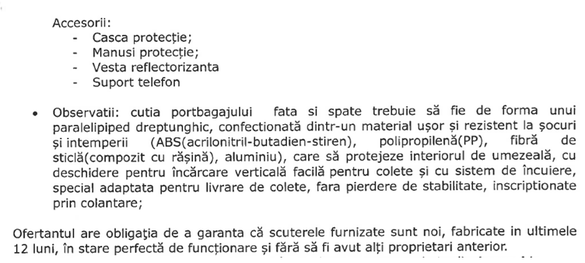 Poștașii nu vor veni încă pe scuter. Poșta anulează licitația DOCUMENT