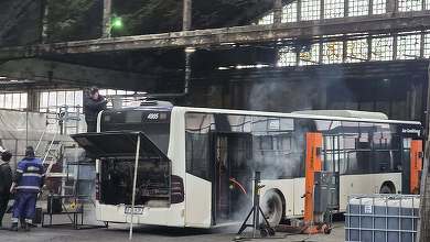 VIDEO&FOTO Ciucu, îngrozit de cum se lucrează la STB după o vizită neanunțată la autobază