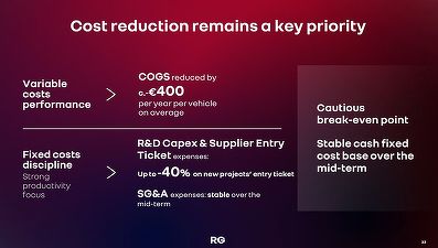 Renault va tăia 400 de euro din costul de producție al fiecărei mașini. Timpul de de dezvoltare se reduce la doi ani