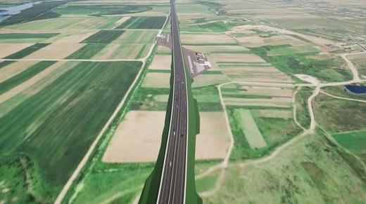 Imagini premieră - Cum va arăta primul lot al autostrăzii Craiova – Filiași VIDEO
