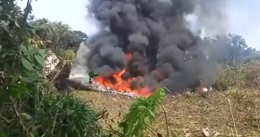 VIDEO Avion prăbușit în Columbia - Cel puțin opt morți și 83 de răniți după prăbușirea unui avion de tip Hercules C-130