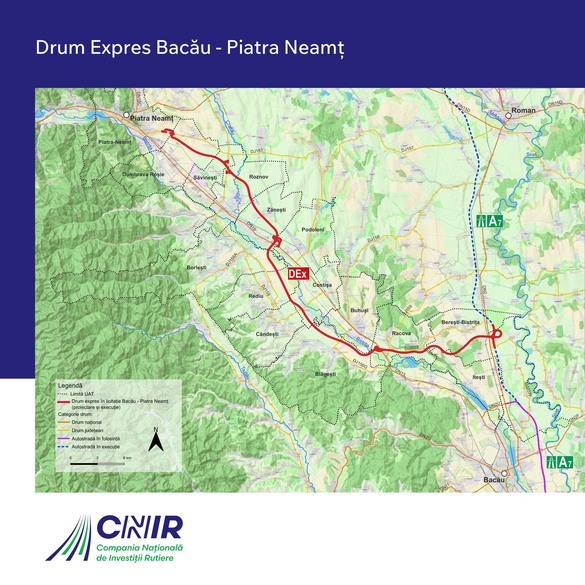 VIDEO&FOTO Marele contract pierdut de Umbrărescu - CNIR lansează acum licitație pentru supervizarea Drumului Expres Bacău - Piatra Neamț