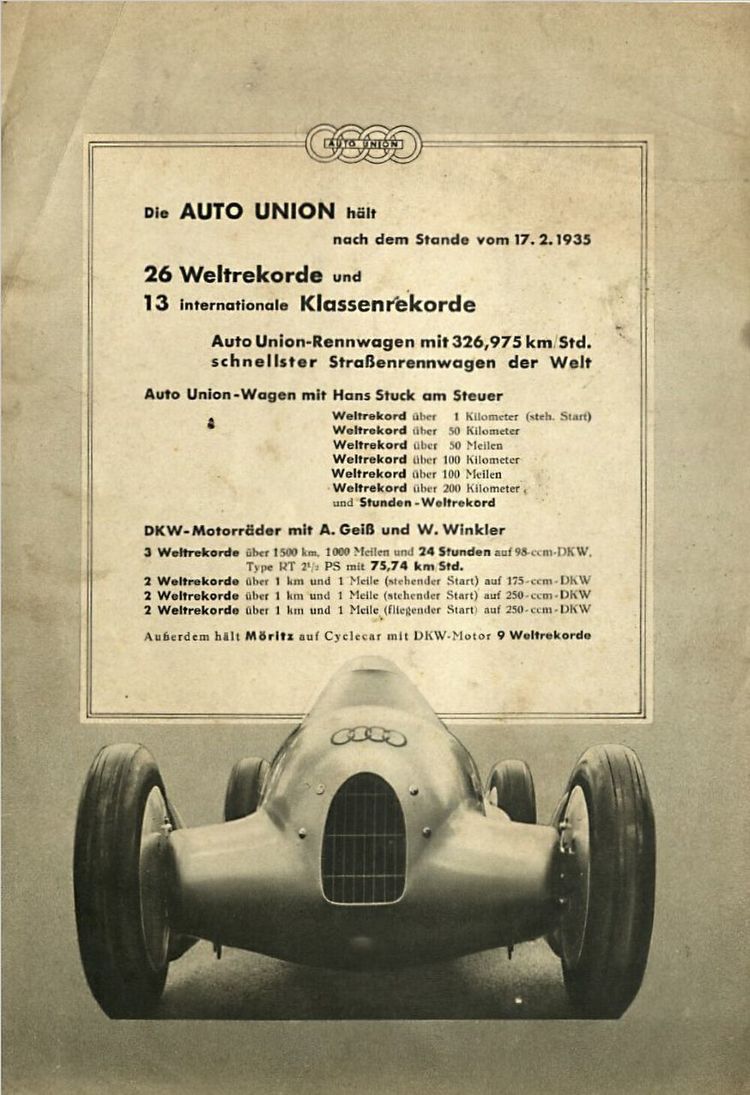 VIDEO&FOTO Mașină sau avion? Auto Union Lucca a fost recreată după poze și documente de când era