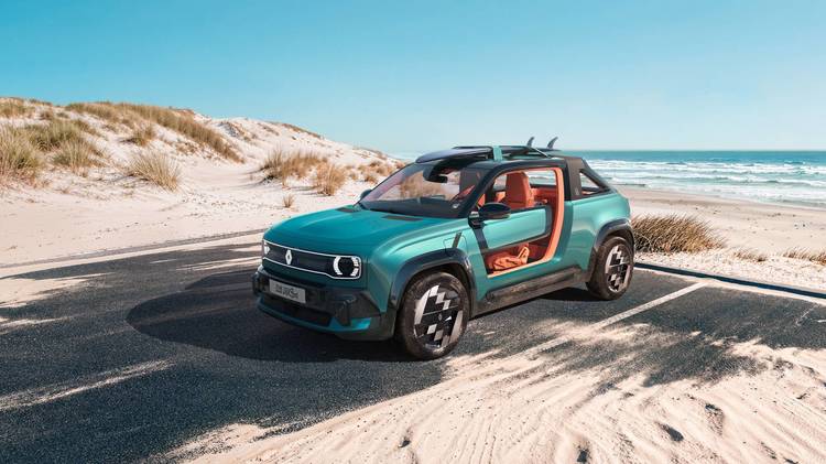 FOTO Renault testează din nou terenul off-road electric, cu un concept 4x4