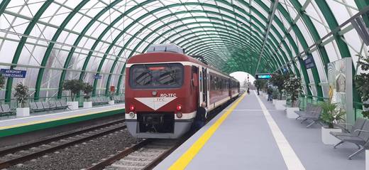 ANUNȚ Circulația trenurilor spre Aeroportul Otopeni, modificată temporar. Trenurile vor circula doar în anumite intervale orare, între 26 și 29 mai