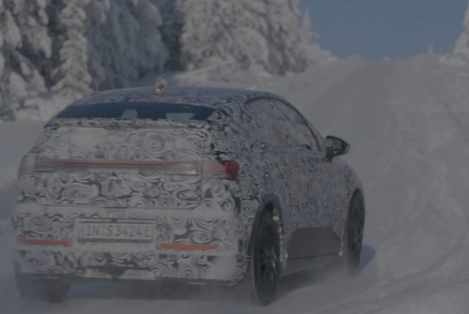 Imagini din "poligonul secret" cu prima mașină premium electrică accesibilă, de la Audi VIDEO&FOTO