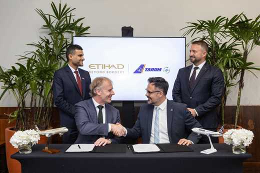 Tarom încheie un acord de codeshare cu Etihad Airways și obține acces la noi destinații