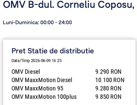 ULTIMĂ ORĂ Ziua și ieftinirea. Prețul benzinei a coborât din nou sub cel al motorinei