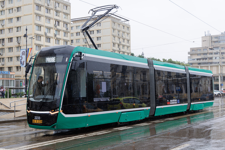 FOTO Tramvaie noi în Iași. Bozankaya a finalizat contractul pentru livrarea a 18 tramvaie