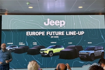 FOTO Jeep își extinde gama în Europa cu ajutorul Donfeng