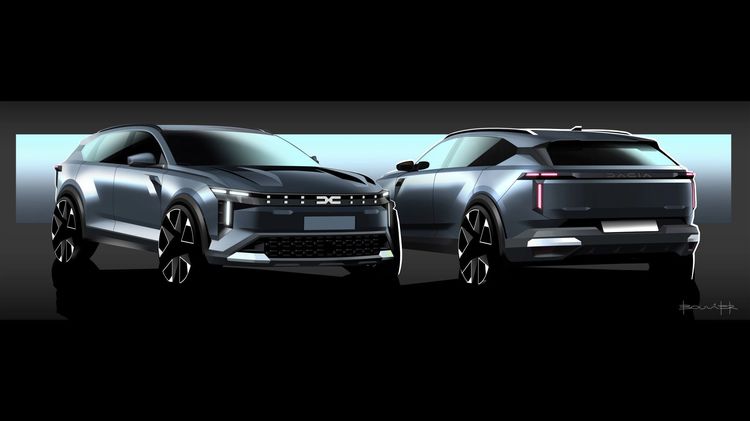 FOTO Primele schițe create de designerul misterios al Daciei Striker, autorul conceptelor Manifesto și Sandrider