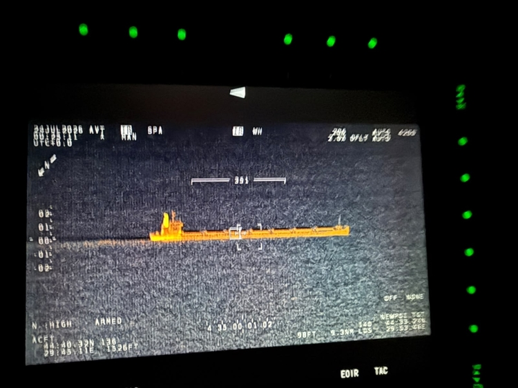 ULTIMA ORĂ FOTO Nou incident în Marea Neagră. Navă avariată la circa 40 km de Sfântu Gheorghe