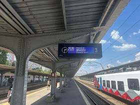 VIDEO&FOTO Premieră în România. Primul tren regional PESA a fost lansat în serviciul comercial de călători, pe ruta București Nord-Brașov