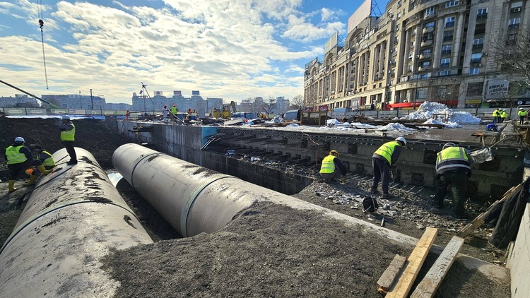 FOTO Planșeul Unirii: Va rezista încă 100 de ani de acum înainte!