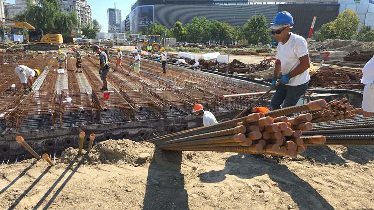 FOTO Planșeul Unirii: Va rezista încă 100 de ani de acum înainte!
