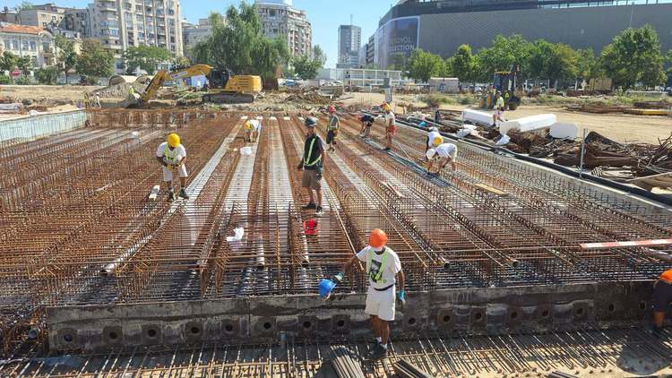 FOTO Planșeul Unirii: Va rezista încă 100 de ani de acum înainte!