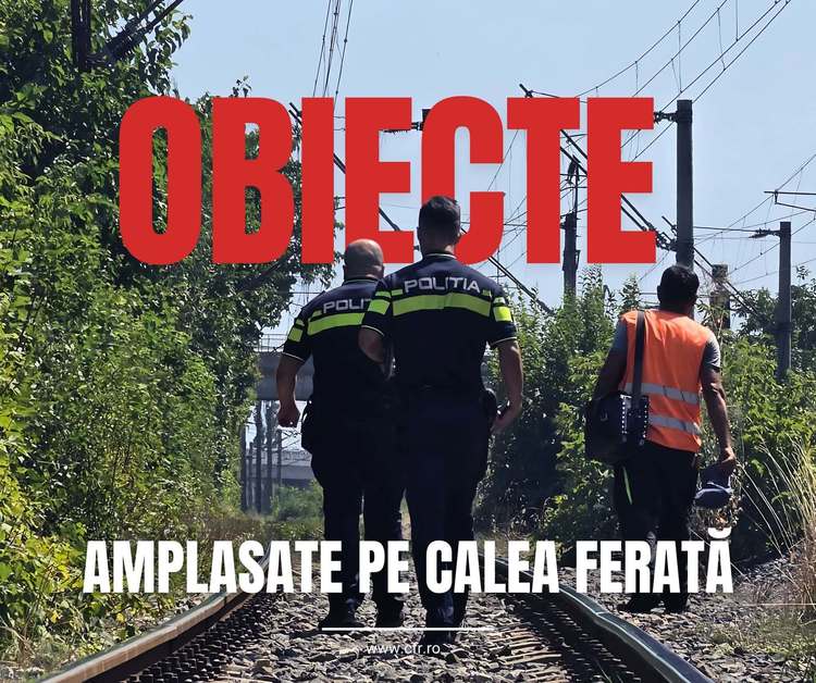 FOTO Sabotaj pe calea ferată. CFR a descoperit alte obiecte amplasate pe linii, acum pe ruta Constanța – Mangalia, în trei puncte diferite