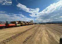 FOTO Start la primul șantier pe sectorul montan al A8 și primul lot de autostradă construit vreodată în Harghita