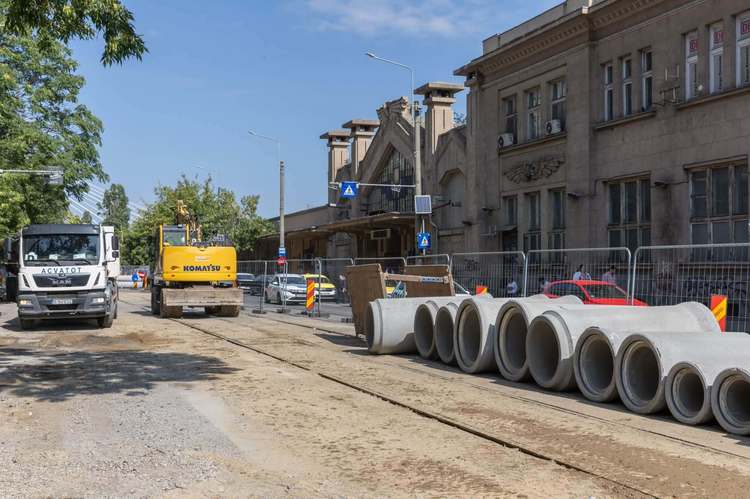 FOTO Zonă din București de aproape 100 ani intră în modernizare