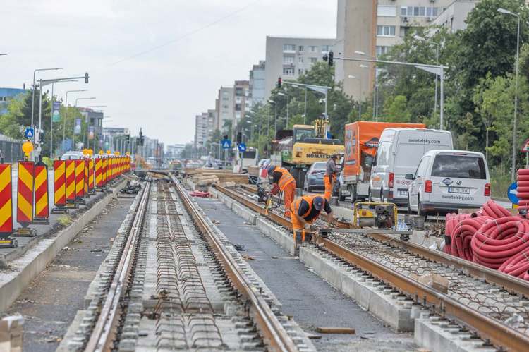 FOTO Zonă din București de aproape 100 ani intră în modernizare
