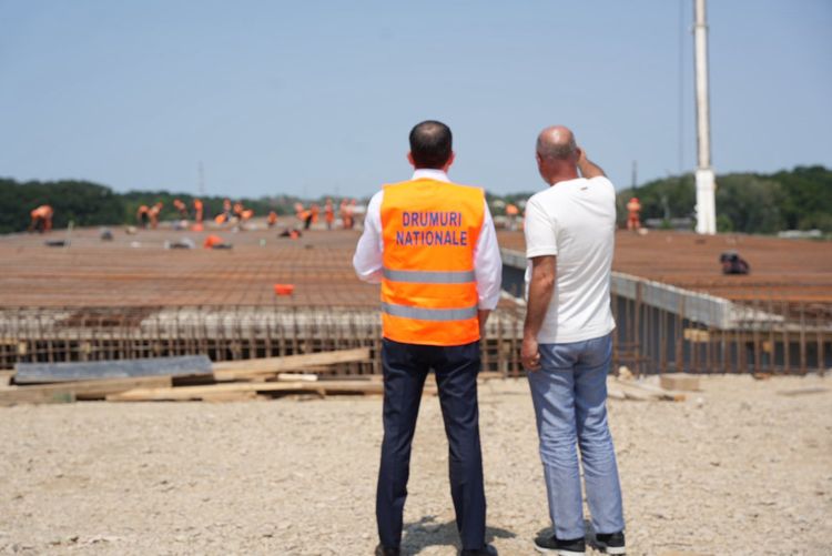VIDEO Singura autostradă construită de chinezi în România. Cele mai noi imagini de pe șantier
