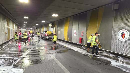 FOTO ANUNȚ Restricții de circulație în centrul Bucureștiului. Circulație restricționată temporar în Pasajul Unirii